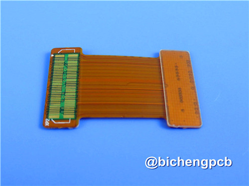 Flexible Printed Circuit FPC on Polyimide with Partial Green Solder ...