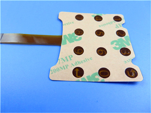 Single Sided 0.15mm Polyimide Flexible PCB FPC with 3M Tape Tesa Tape ...