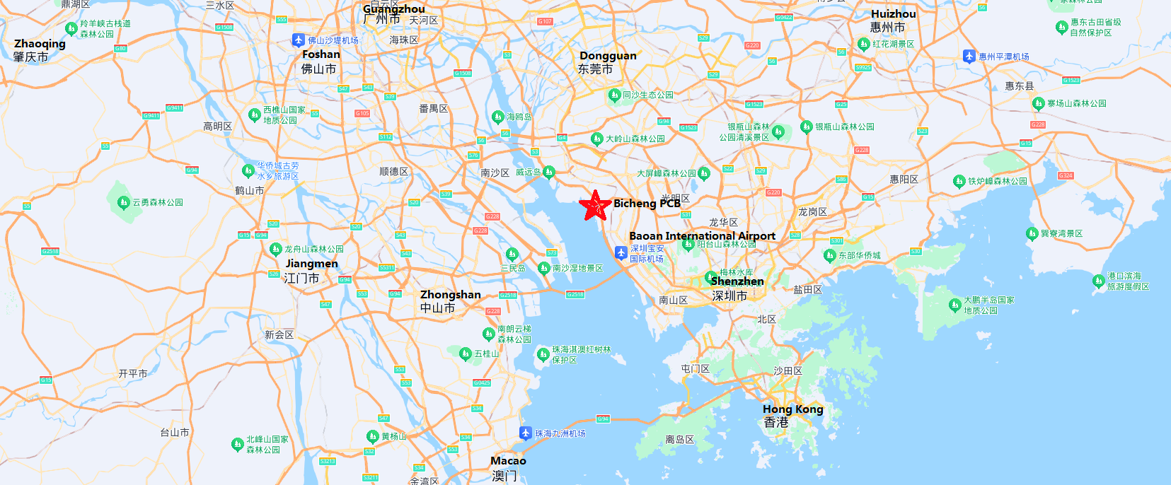 公司位置地图